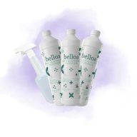   3x Belloa Padló- és általános tisztítószer koncentrátum 1L + ajándék szórófejes flakon